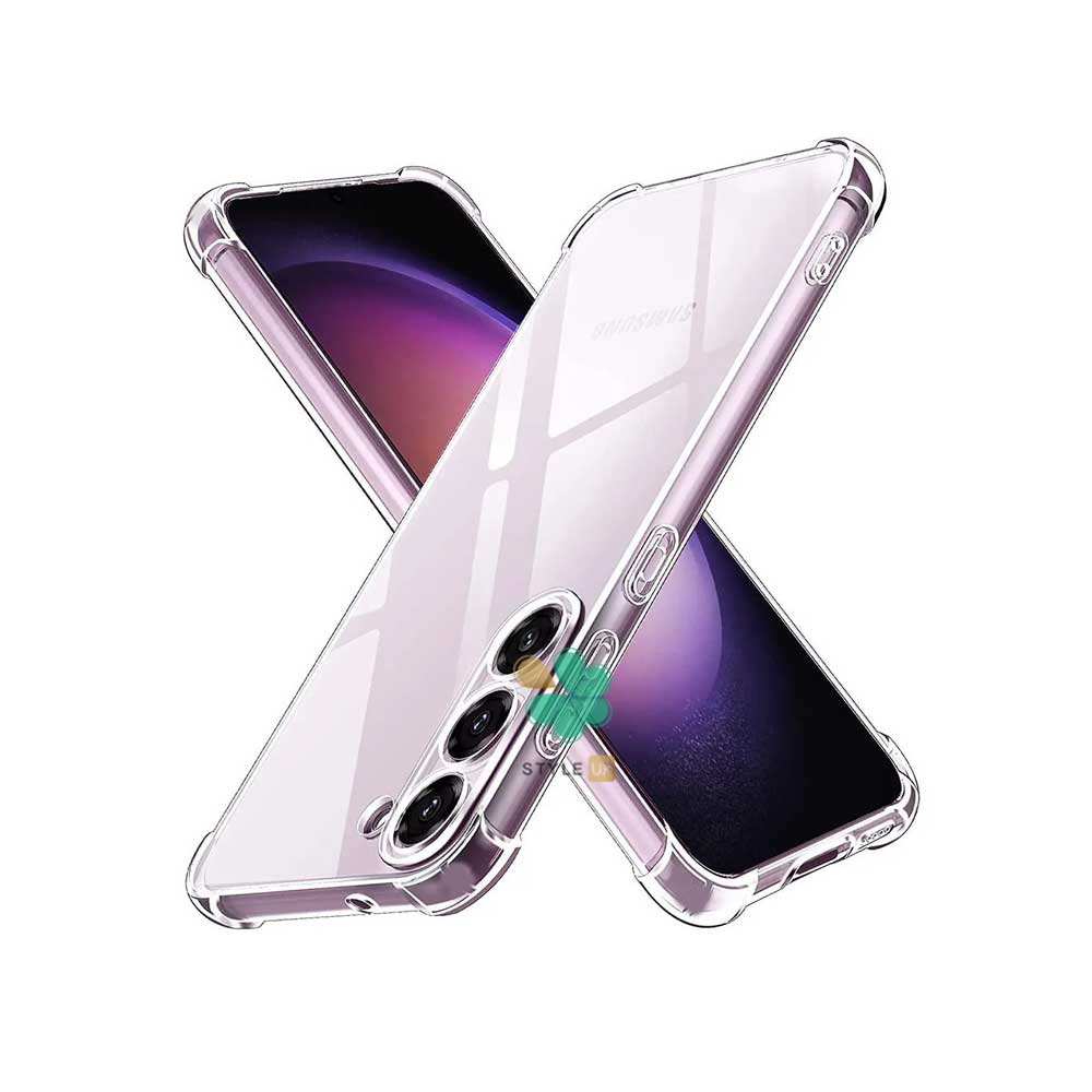 قاب گوشی ایربگ دار مدل محافظ لنز دار مناسب Samsung Galaxy S23 Plus