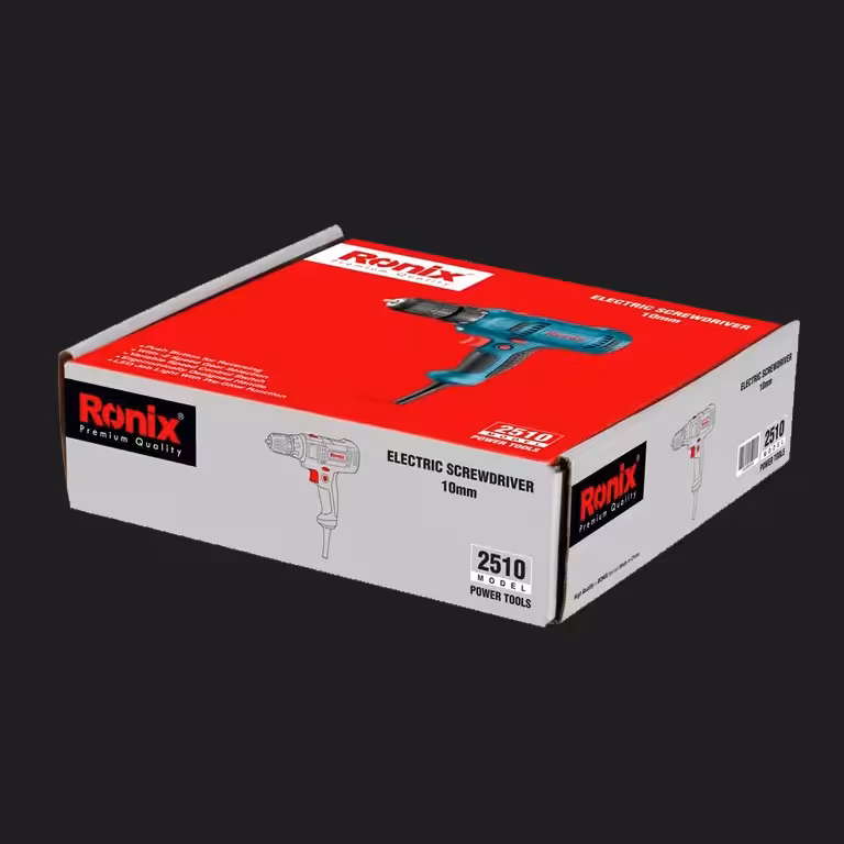 پیچ‌گوشتی برقی 10 میلی‌متری دو سرعته 2510 رونیکس