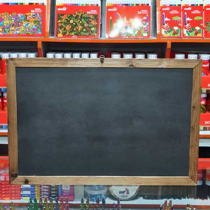 تخته دوطرفه وایت برد و گچ 40در60