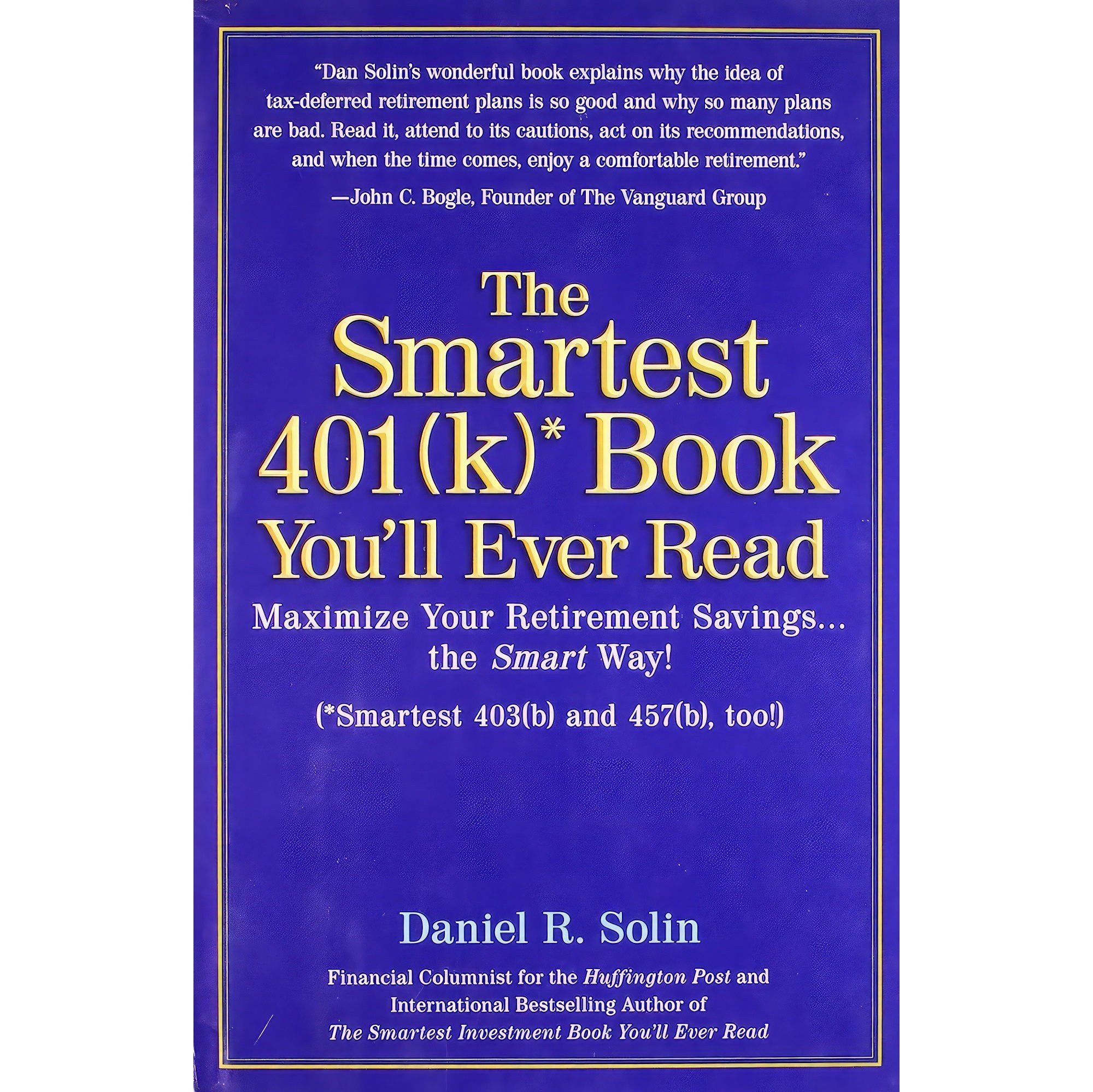 کتاب زبان اصلی The Smartest k Book Youll Ever Read اثر Daniel R Solin