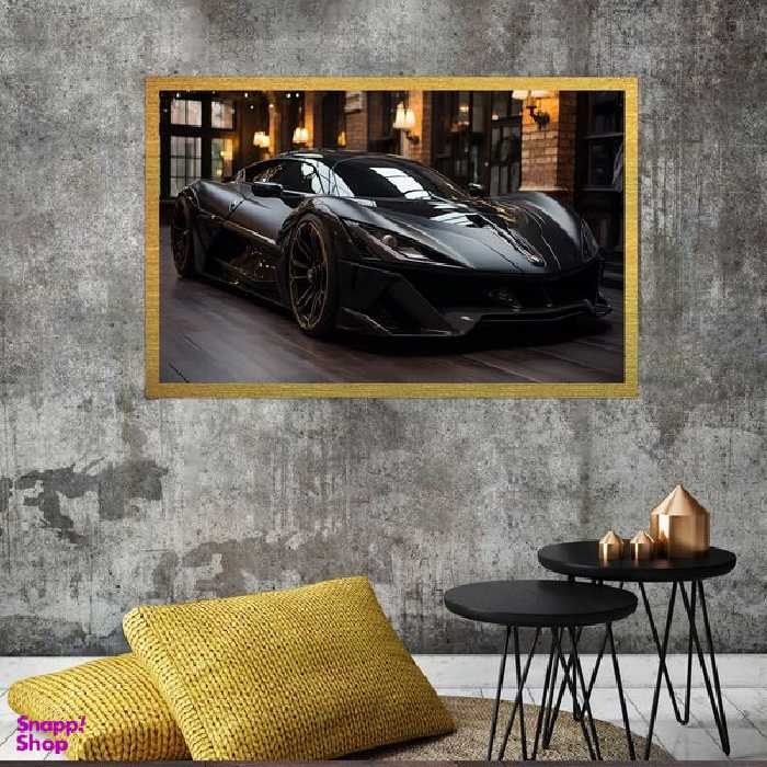 تابلو بکلیت طرح ماشین Apollo Intensa مدل قاب شاسی T-S8944