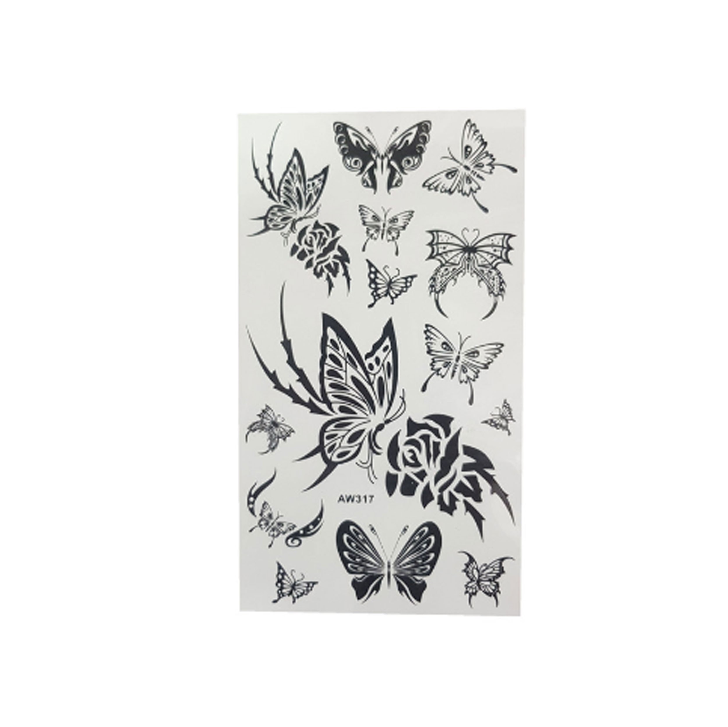 برچسب تتو موقت مدل AW317