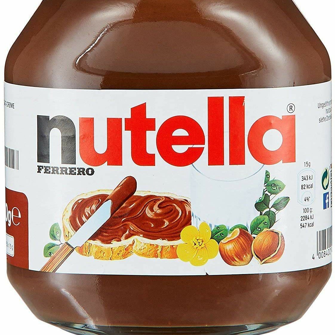 کرم شکلات نوتلا ایتالیایی 350 گرمی