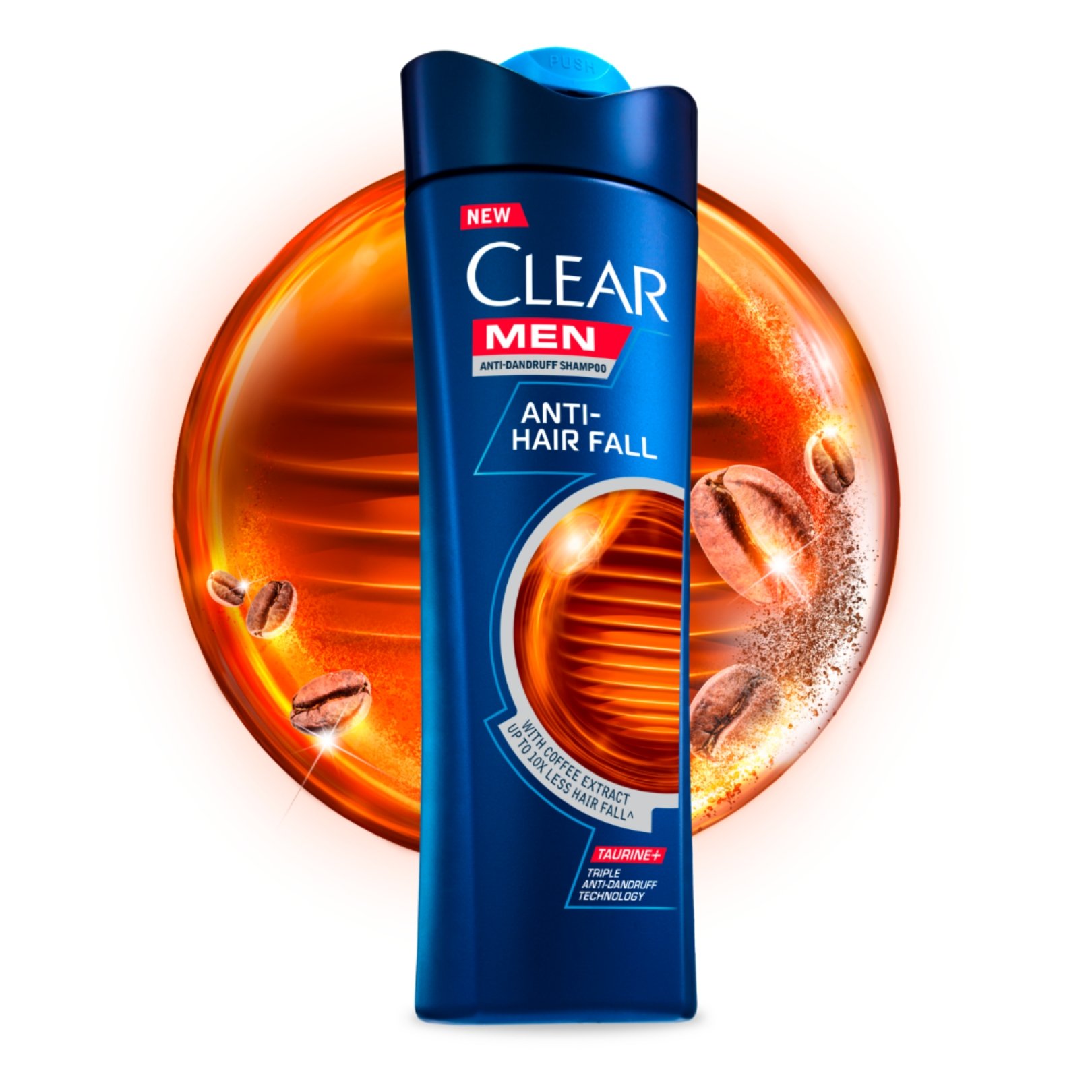 شامپو کلییر آقایان clear anti hair fall حجم 315 میلی لیتر