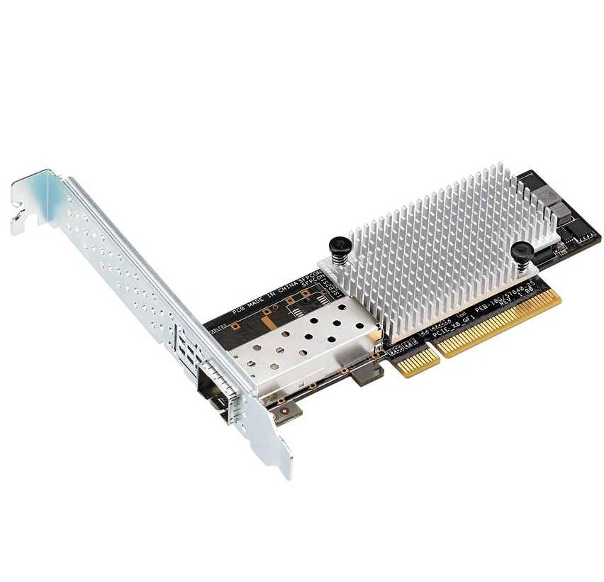کارت شبکه فیبر نوری سرور ایسوس مدل PEB-10G/57811-1S