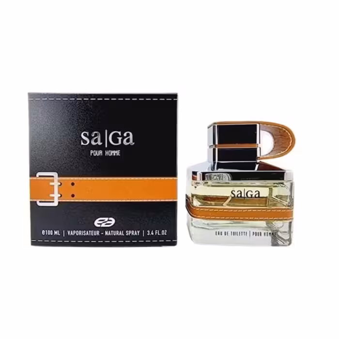 ادو تویلت مردانه عماد آرا مدل ساگا حجم 100 میلی لیتر