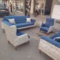 مبل پرهان مبلمان شیک هفت نفره 