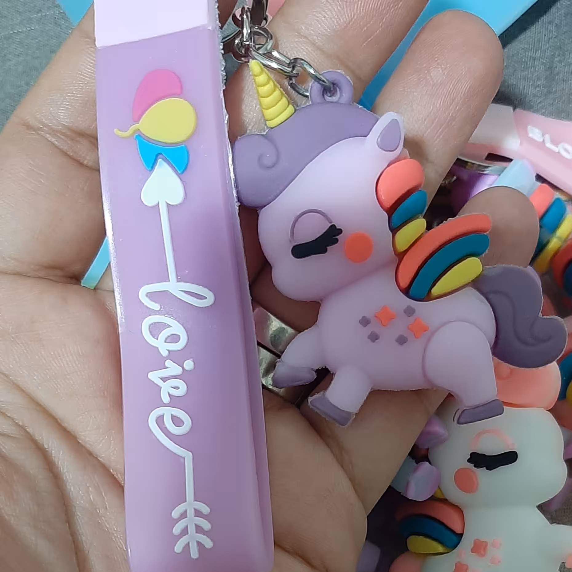 جا کلیدی سیلیکونی طرح یونیکورن