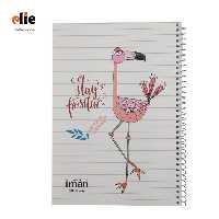 دفتر 60 برگ ایمان طرح فلامینگو