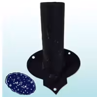 20 عدد پایه پرچم دیواری فلزی