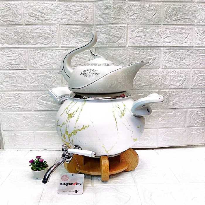 کتری و قوری کروپ ست ماربل