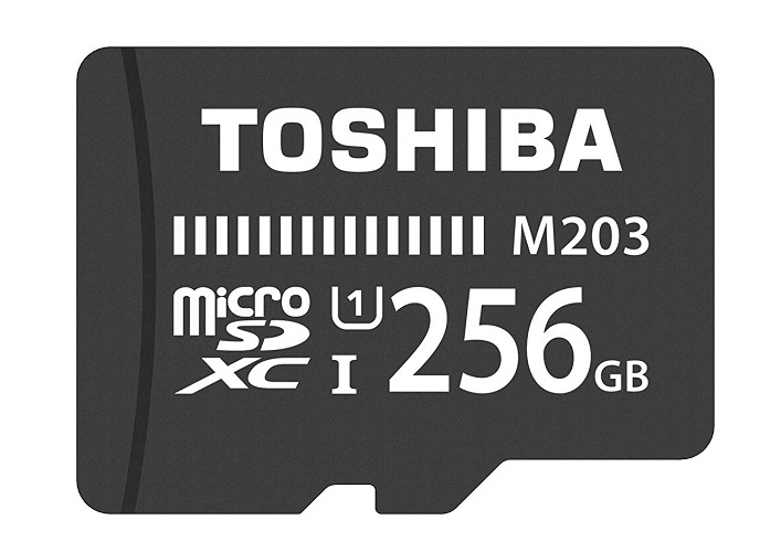 کارت حافظه microSDXC توشیبا مدل M203 کلاس 10 سرعت 100MBps با ظرفیت 256 گیگابایت
