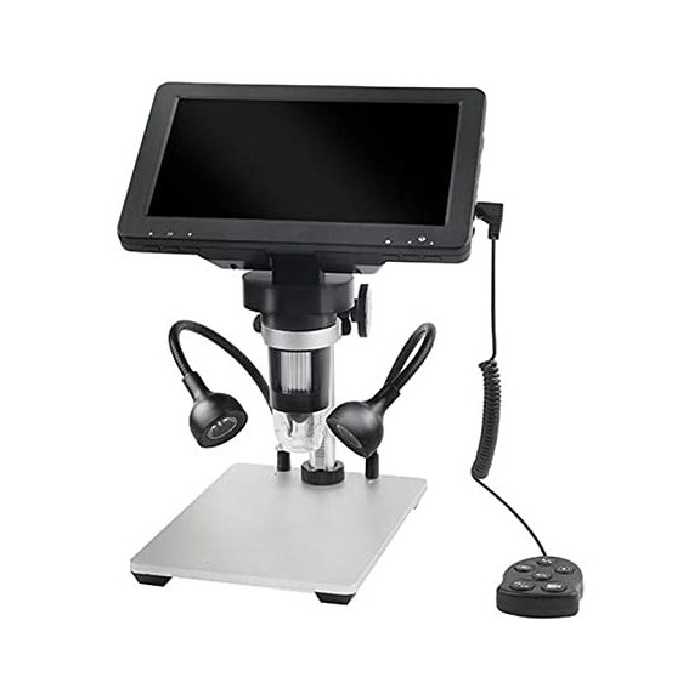 میکروسکوپ دیجیتال 1200X Portable Digital Microscope دارای نمایشگر 7 اینچی مدل DM