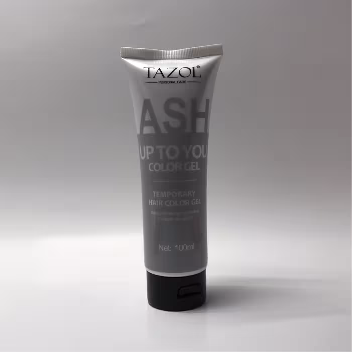 ژل رنگی مو نقره ای خاکستری تزول - TAZOL