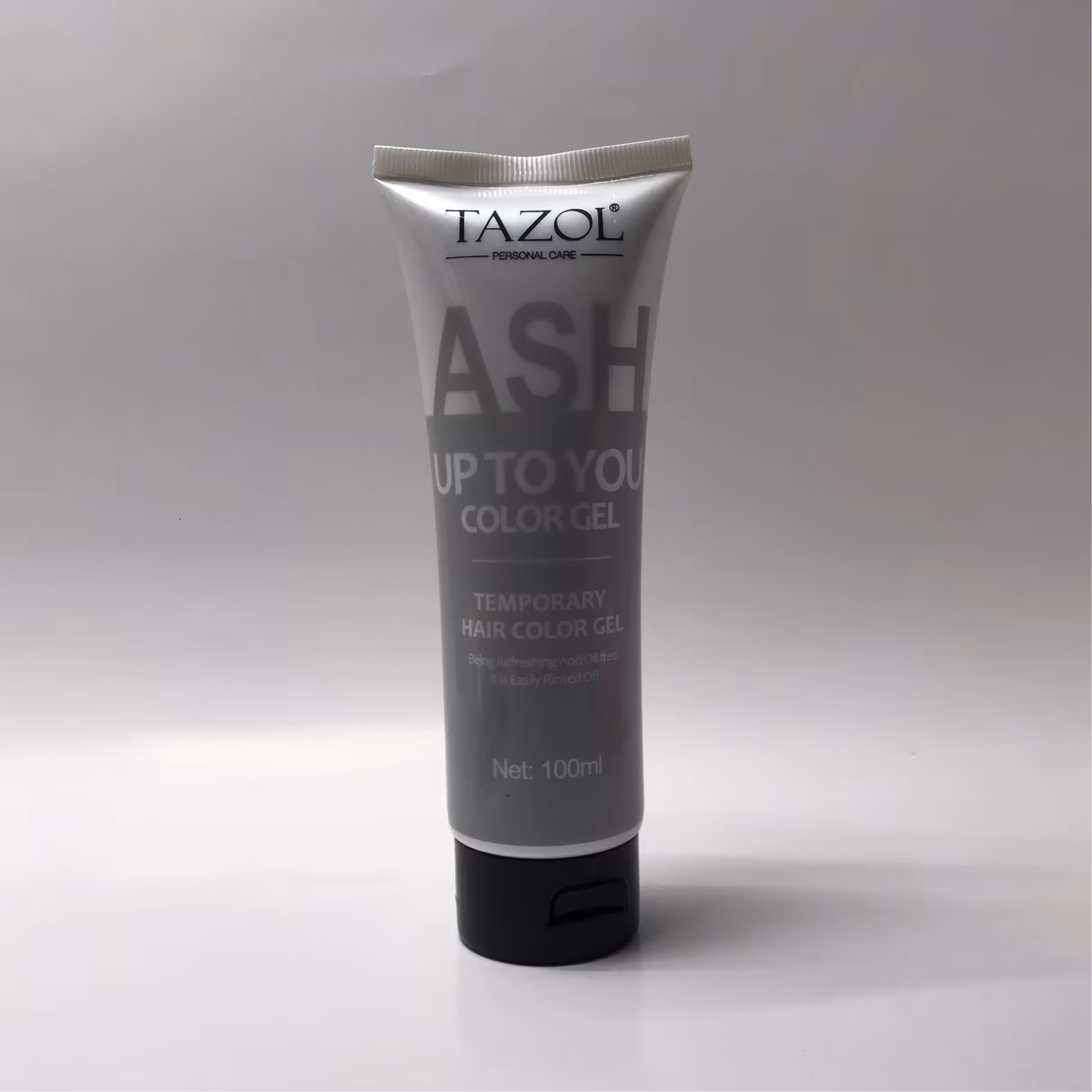 ژل رنگی مو نقره ای خاکستری تزول - TAZOL