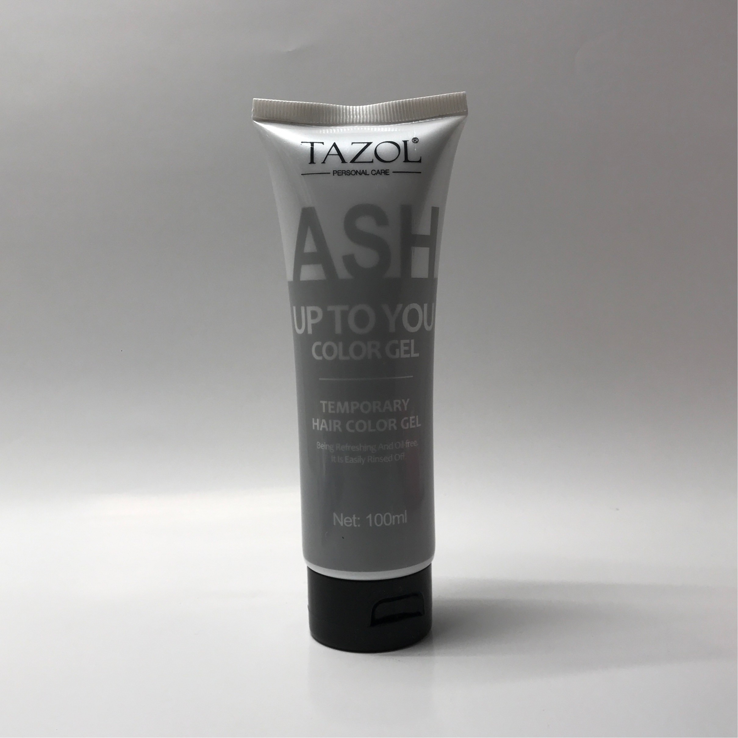 ژل رنگی مو نقره ای خاکستری تزول - TAZOL
