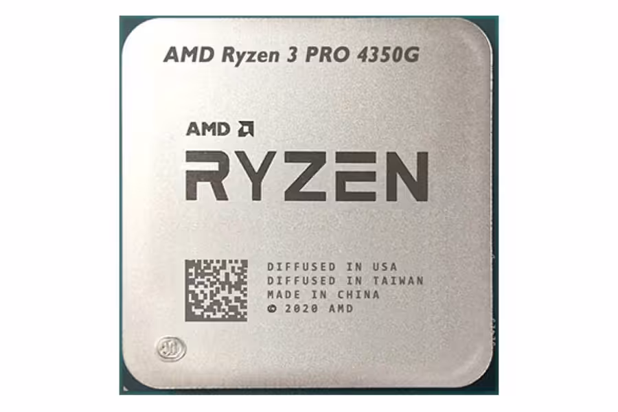 پردازنده CPU ای ام دی بدون باکس مدل Ryzen 3 PRO 4350G با سوکت AM4 و فرکانس 3.8 گیگاهرتز