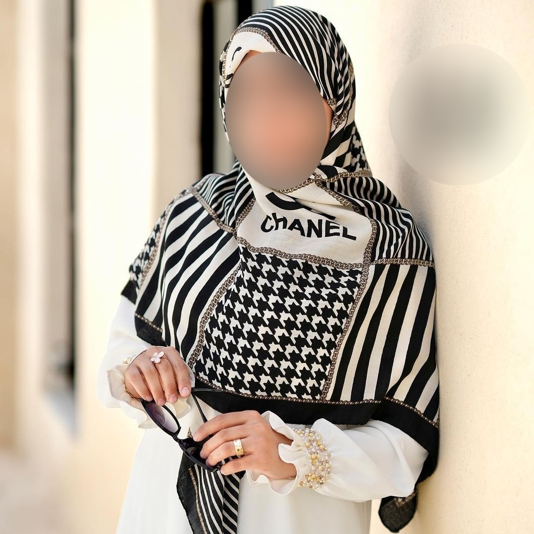 روسری نخی لنین بسیار شیک چهار فصل قواره بلند ارسال سریع