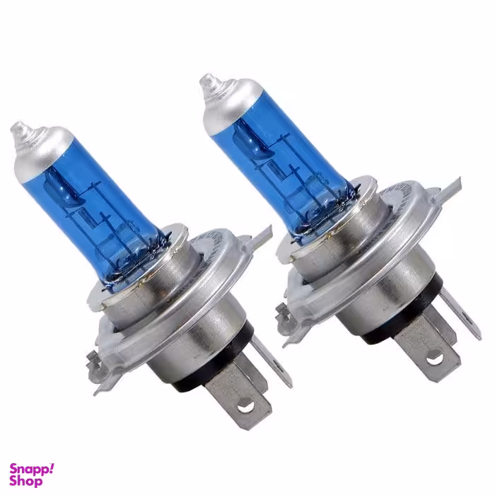 لامپ چراغ جلو خودرو مدل H4 کد 100w مناسب پراید صبا / 131 / 141 بسته 2 عددی