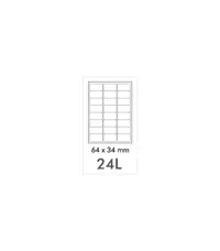 لیبل مات 24 قسمتی A4 - نواجت
