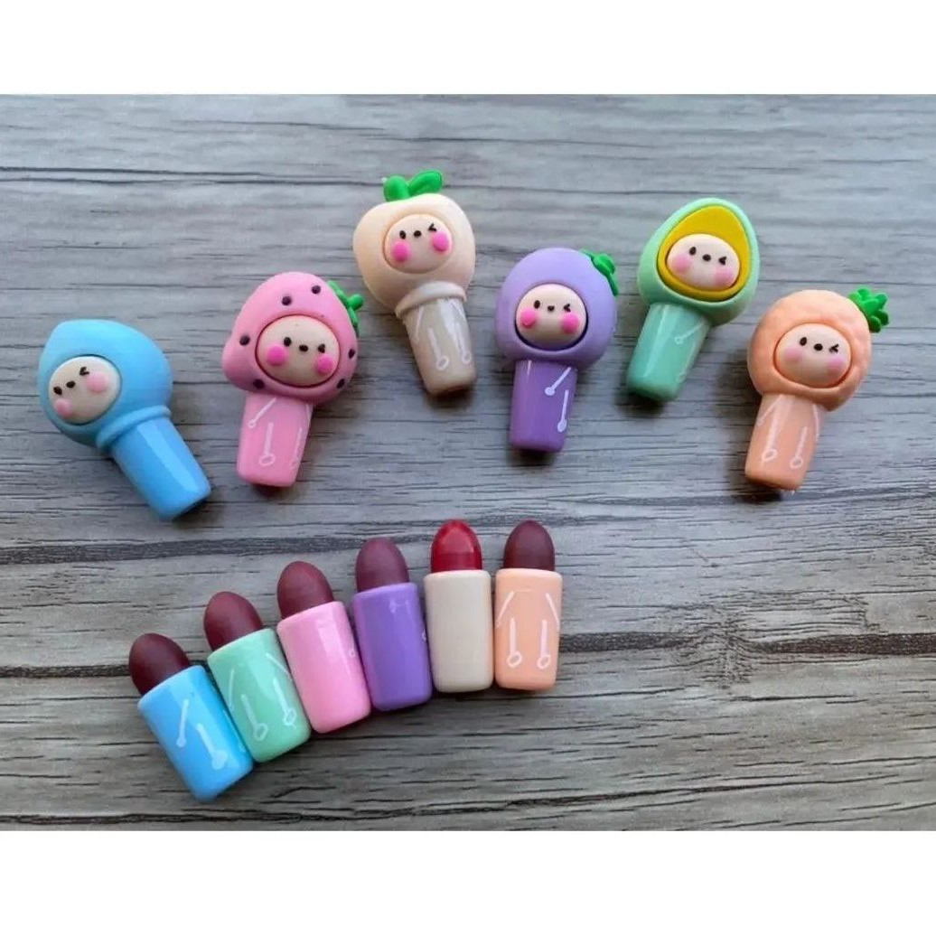 رژ مینی عروسکی و قارچی هدی موجی
HUDA  MOJI 