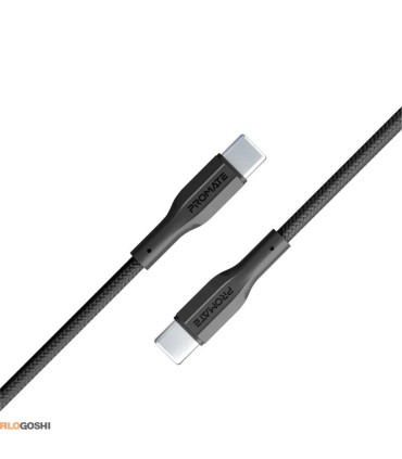 خرید کابل USB-C شارژ سریع پرومیت مدل XCORD-CC.BLACK به طول 1 متر