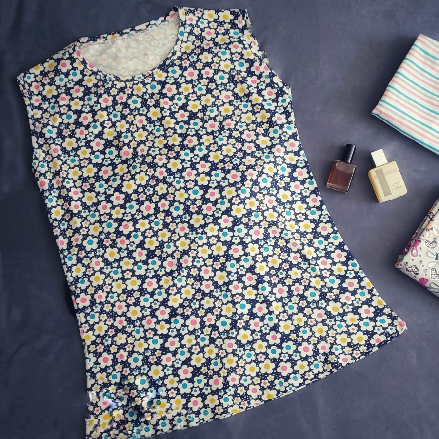 تاپ پنبه چاپی  بسیار نرم و لطیف 