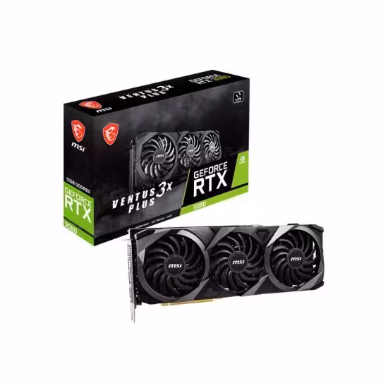 کارت گرافیک  ام اس آی مدل GeForce RTX 3080 VENTUS 3X PLUS 12G LHR حافظه 12 گیگابایت