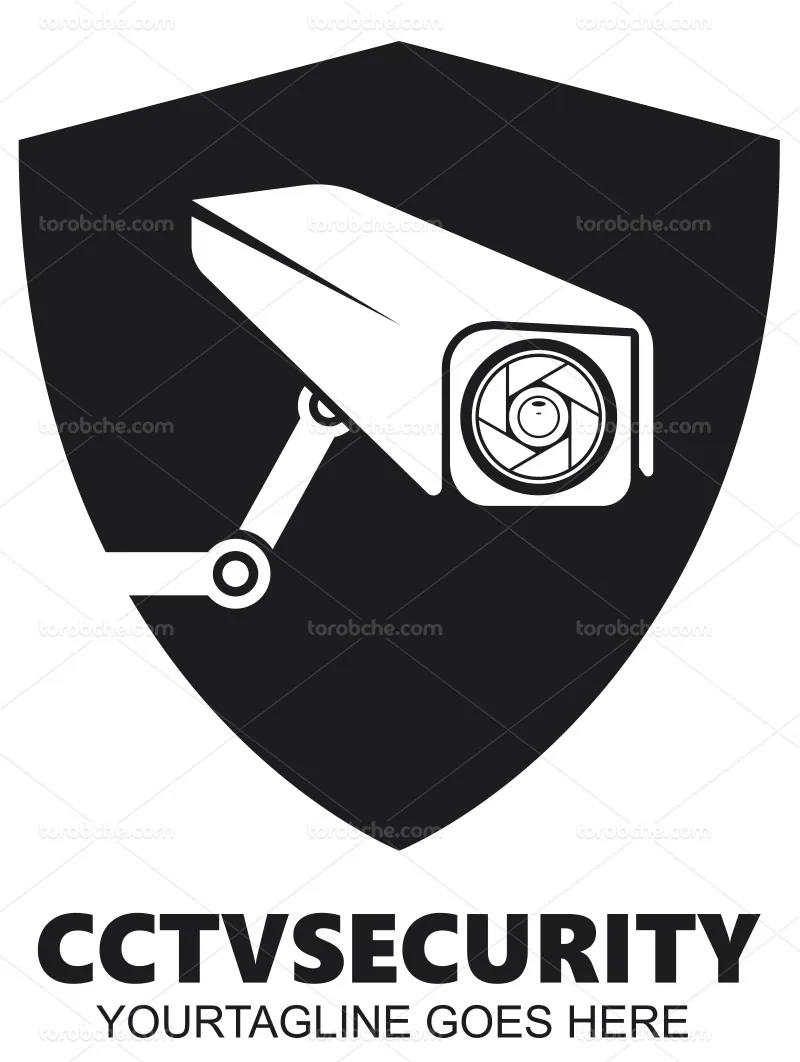 لوگو دوربین مداربسته | گرافیک با طعم تربچه