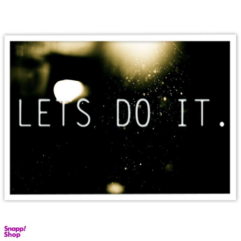 تابلو بکلیت طرح جمله انگیزشی انگلیسی مدل W-S5742