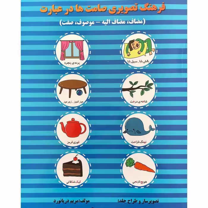 کتاب فرهنگ تصویری صامت ها درعبارت( مریم دریانورد)نشرمولفان فرهیخته (گفتاردرمانی)
