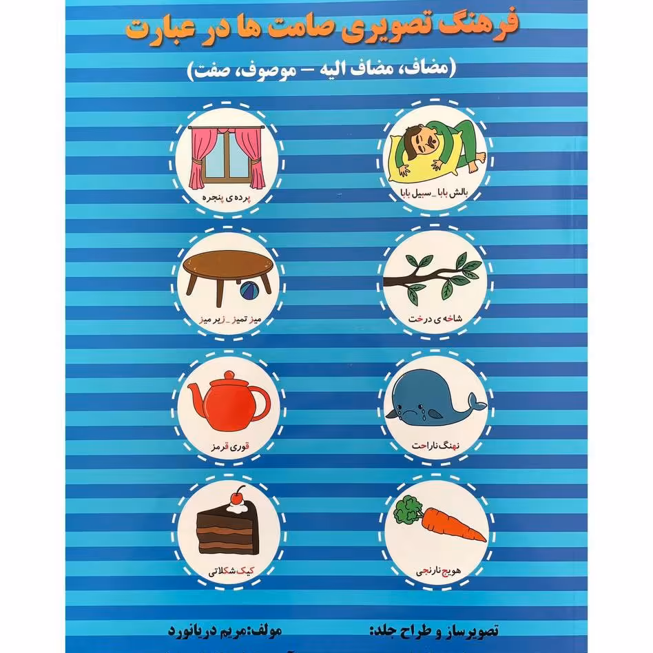 کتاب فرهنگ تصویری صامت ها درعبارت( مریم دریانورد)نشرمولفان فرهیخته (گفتاردرمانی)