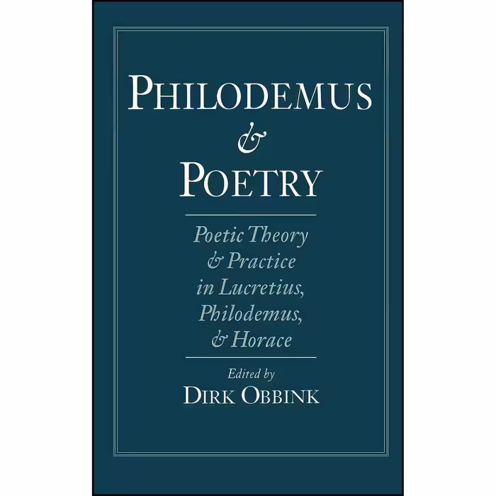کتاب زبان اصلی Philodemus and Poetry اثر Dirk Obbink