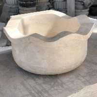 کاسه حمام ترکی رنگ نسکافه ایی سنگ مرمریت ضد رسوب ارسال با بسته بندی ویژه به سراسر ایران