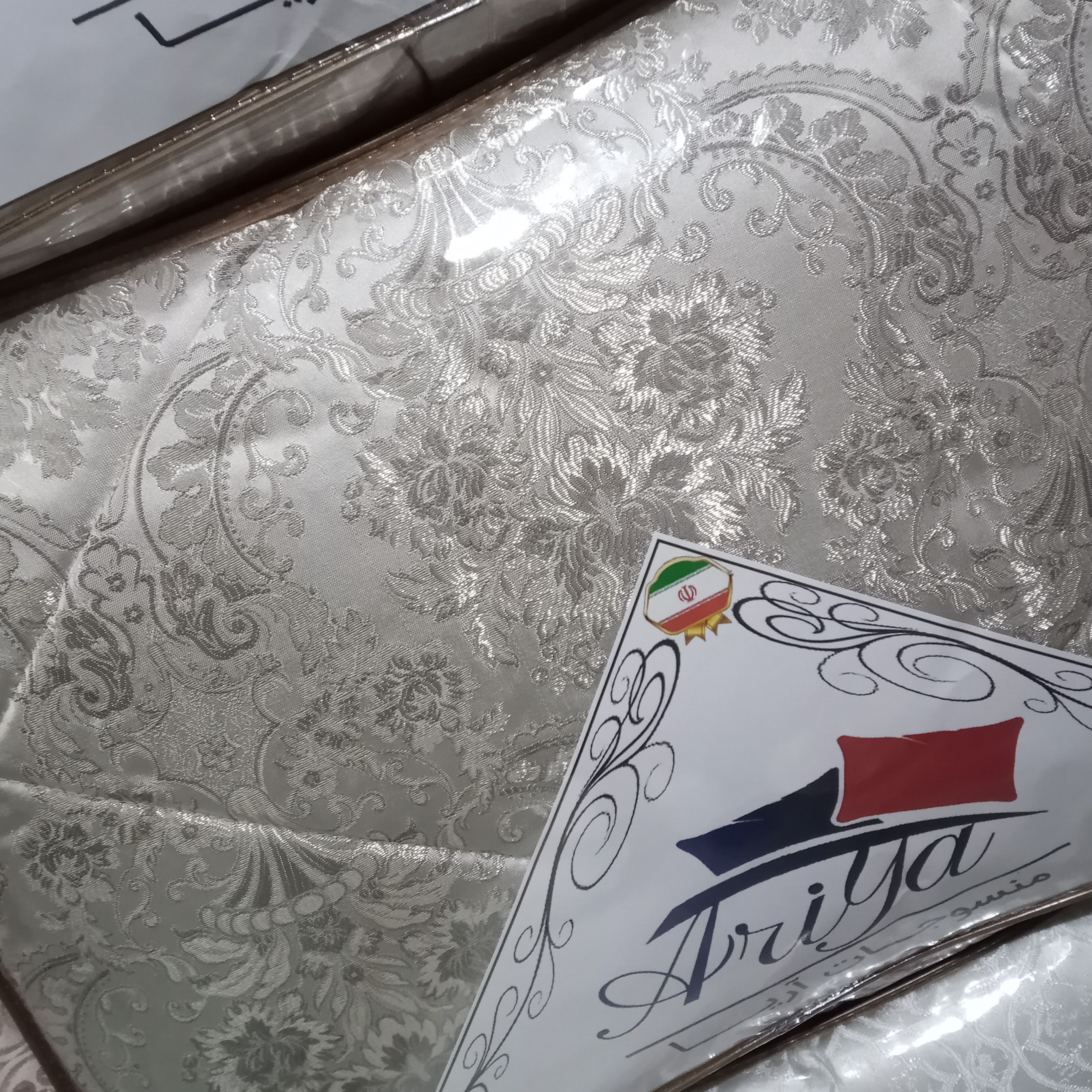 روتختی دونفره 10 تیکه جنس ژاکارد کریستالی طرح جدید شب عید.