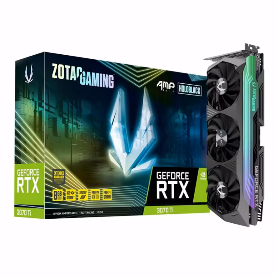 کارت گرافیک زوتاک RTX 3070 Ti AMP Holo 8GB