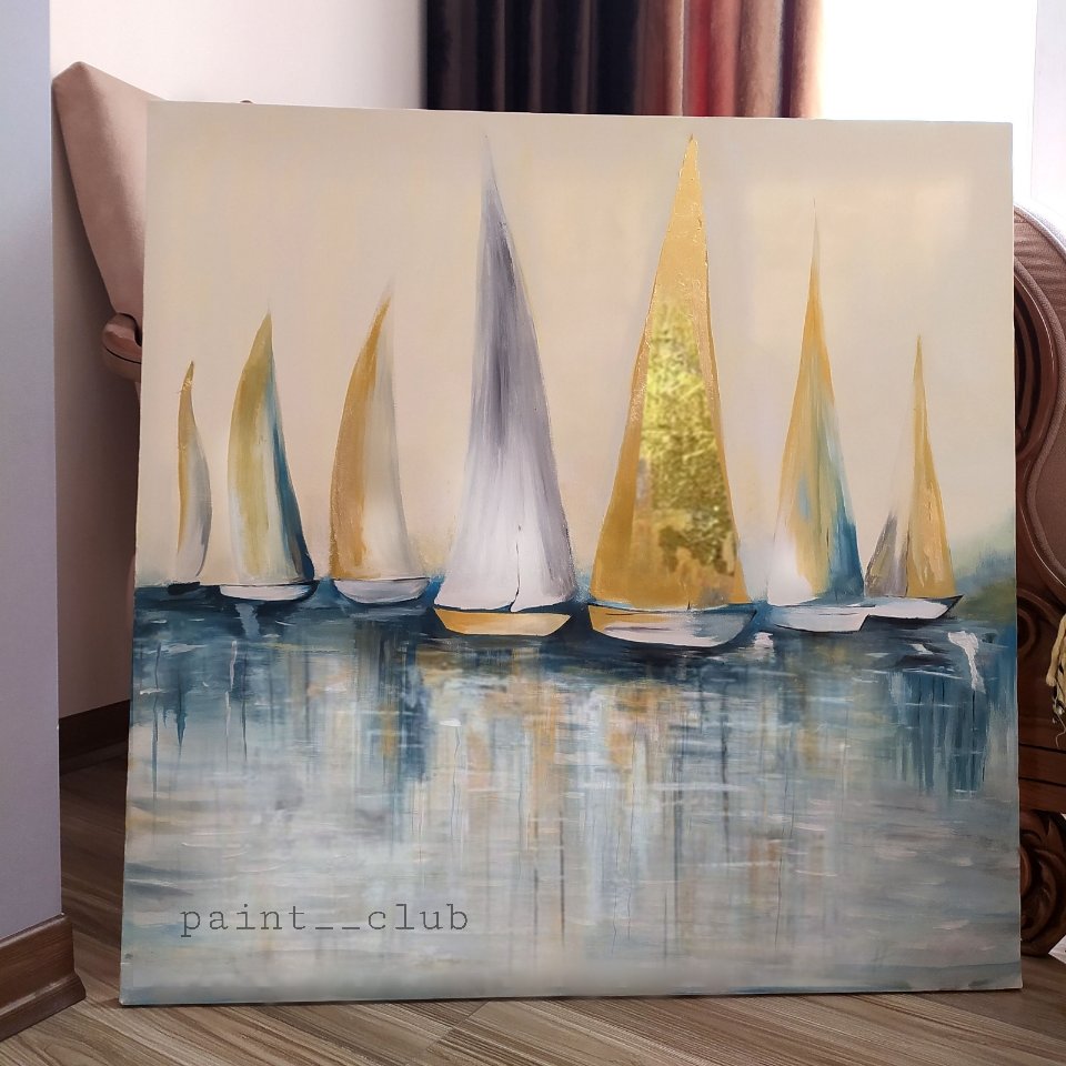 تابلو دکوراتیو قایق