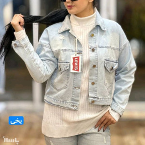 کراپ کت کوتاه جیب دار لبه دار