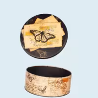 جعبه هدیه مریخ سه طرح پروانه بزرگ