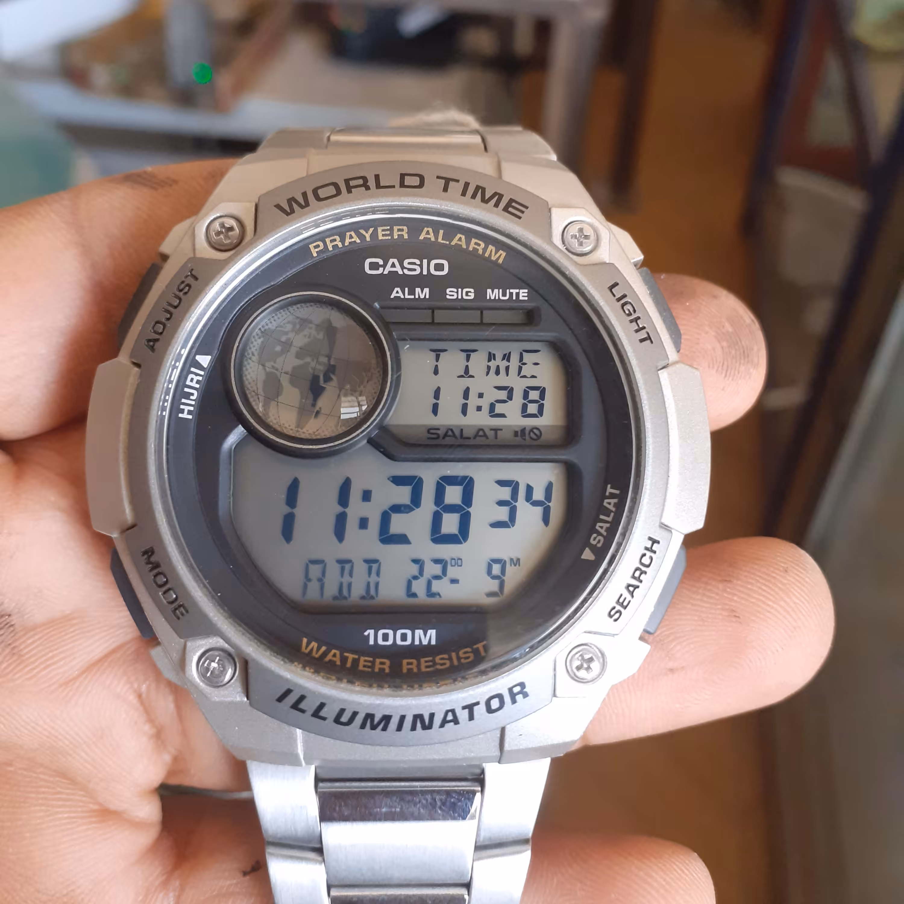 ساعت کاسیو مدل 3448 - CPA - 100 - 1AVDF 