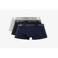شورت باکسر خاکستری مردانه 3L اورجینال Nautica