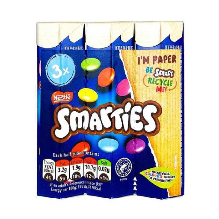 اسمارتیز لوله ای بسته 3 عددی اصلی محصول سوئیس