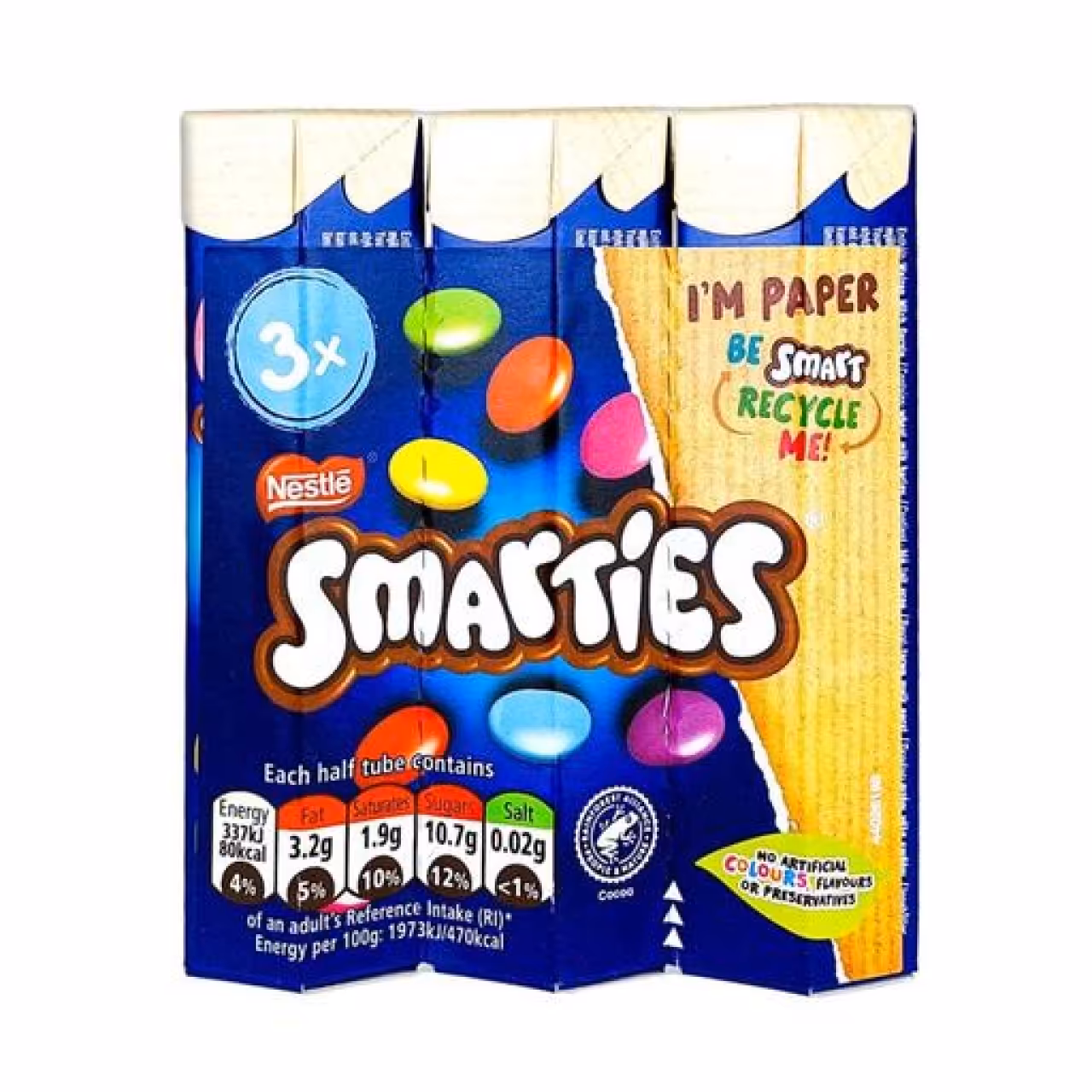 اسمارتیز لوله ای بسته 3 عددی اصلی محصول سوئیس