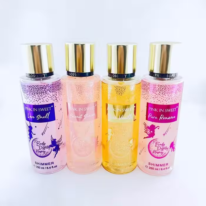 بادی اسپلش شاین دار طرح فرشته پینک این سوییت 