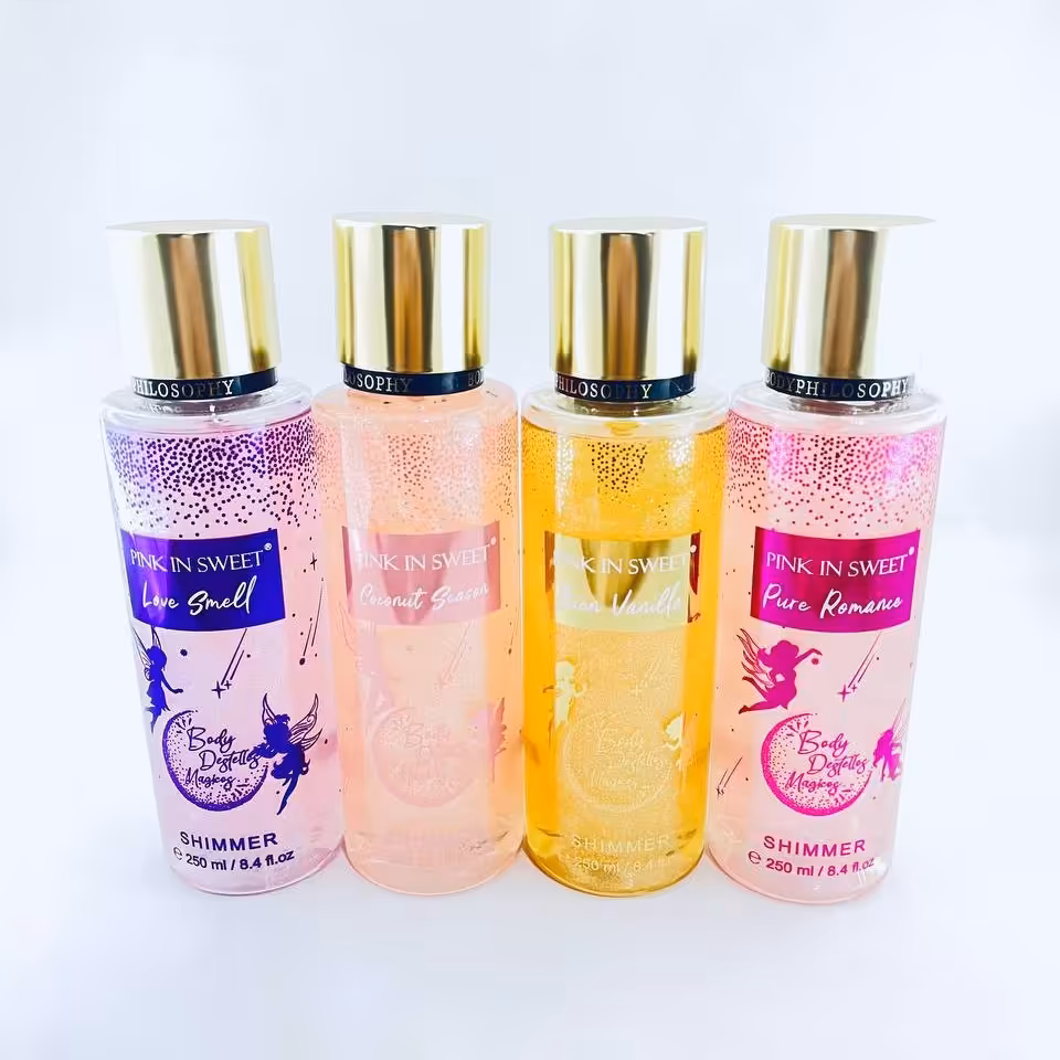 بادی اسپلش شاین دار طرح فرشته پینک این سوییت 