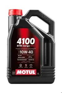 روغن و مکمل موتور 4100 SYN NERGY SPEC 10W40 4 LT Motul