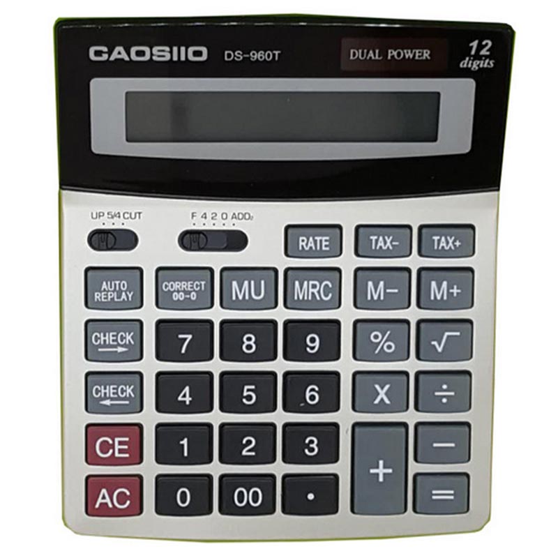 خرید ماشین حساب 12 رقمی مدل DS-960T