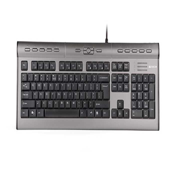 کیبورد چند رسانه ای صوتی KL-7MUU Audio Multimedia Keyboard A4TECH KL-7MUU