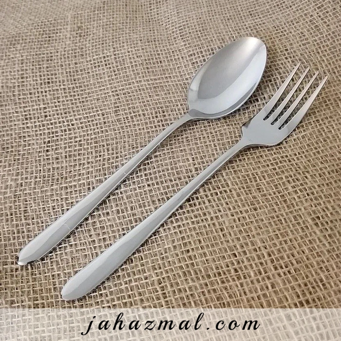 ست قاشق چنگال استیل یونیک 12 پارچه مدل دونا
