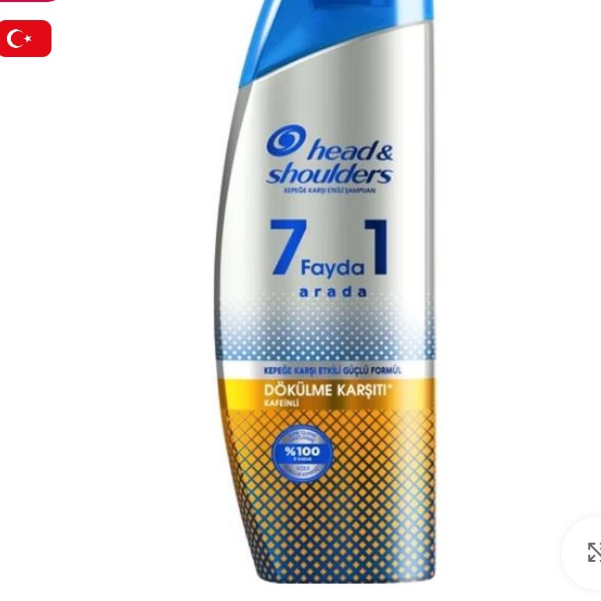 شامپو هفت کاره ضد ریزش و ضد شوره هد اند شولدرز head shoulders حجم360 میل
اصل ترکیه